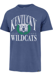 47 Kentucky Wildcats Blue Pitchout Franklin Short Sleeve Fashion T Shirt