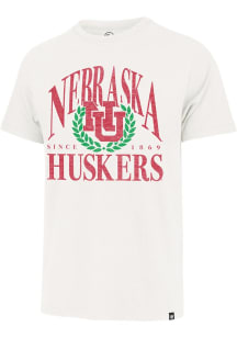 Nebraska Cornhuskers Ivory 47 Pitchout Franklin Short Sleeve Fashion T Shirt