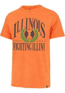 Illinois Fighting Illini Orange 47 Pitchout Franklin Short Sleeve Fashion T Shirt