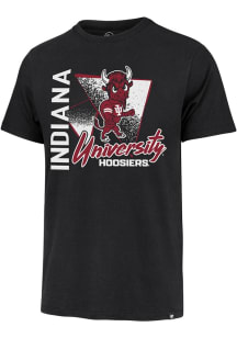 Indiana Hoosiers Black 47 Side Arm Franklin Short Sleeve Fashion T Shirt