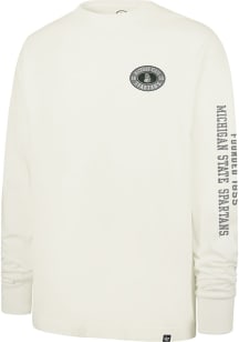 Mens Michigan State Spartans Ivory 47 Tide Sweep Montauk Tee