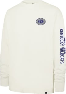47 Kentucky Wildcats Ivory Tide Sweep Montauk Long Sleeve T Shirt