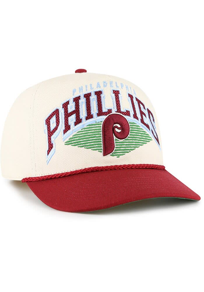 47 Philadelphia Phillies TAN Pomona TT Rope Hitch Adjustable Hat