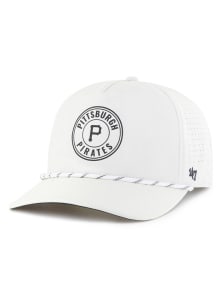 47 Pittsburgh Pirates Loop Hitch Adjustable Hat - White