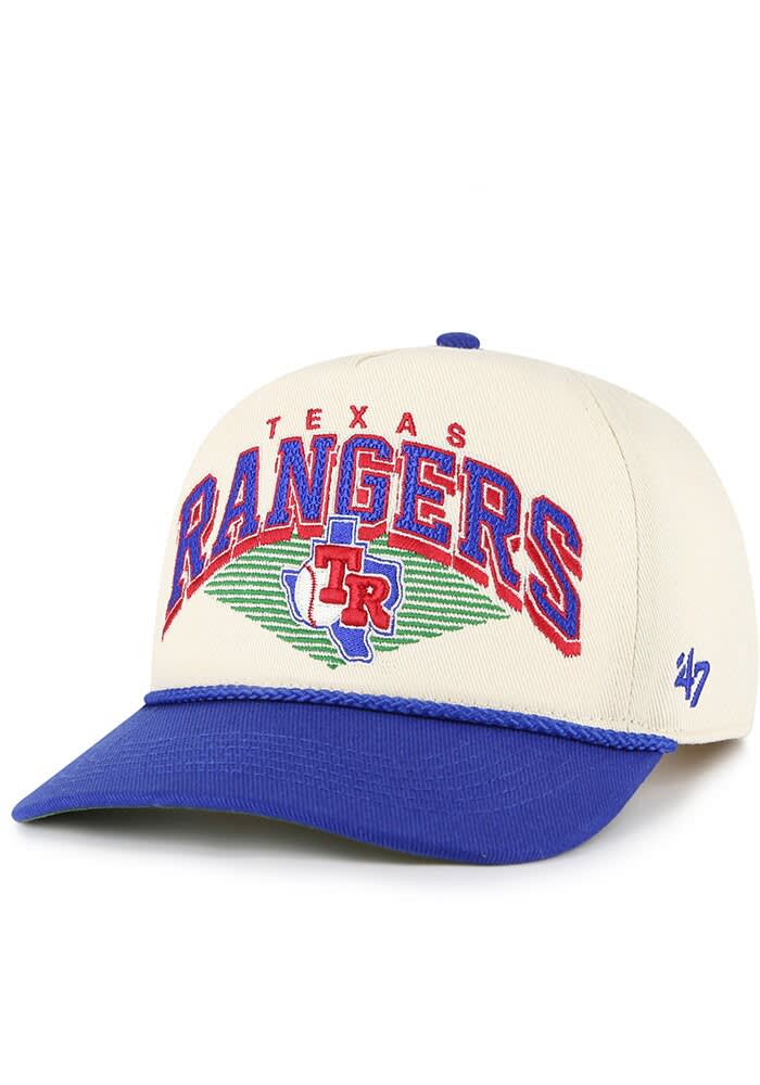 47 Texas Rangers TAN Pomona TT Rope Hitch Adjustable Hat - 48023006