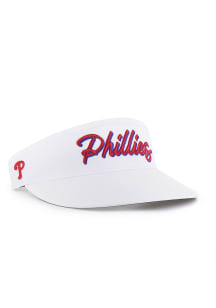 47 Philadelphia Phillies Mens White Melbourne Visor Adjustable Visor