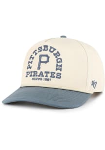 47 Pittsburgh Pirates 2T Canyon Ranchero Hitch Adjustable Hat - Ivory