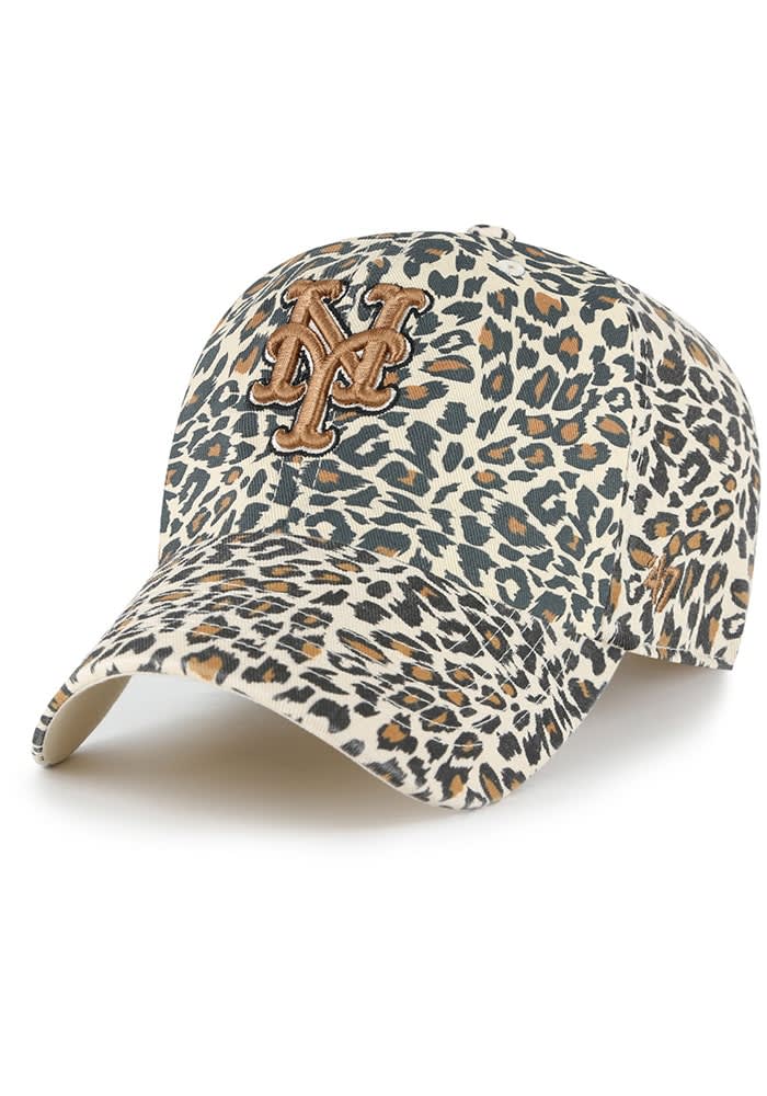 New York Mets 47 Womens BROWN Lisa Clean Up Adjustable Hat - 48023050