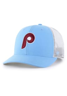 47 Philadelphia Phillies Light Blue Trucker Youth Adjustable Hat
