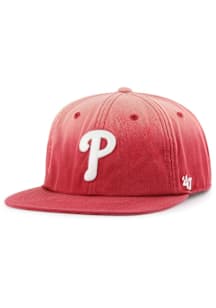 47 Philadelphia Phillies Seabasco Captain Adjustable Hat - Red
