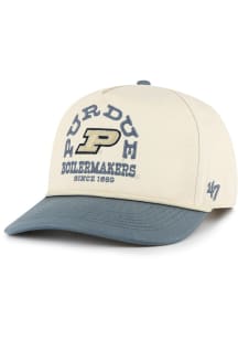 47 Ivory Purdue Boilermakers 2T Canyon Ranchero Hitch Adjustable Hat