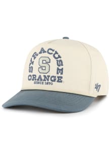 47 Syracuse Orange 2T Canyon Ranchero Hitch Adjustable Hat - Ivory