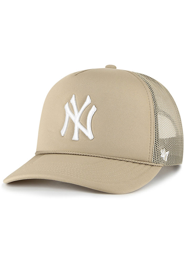OPEN YY CHECK TIE-UP HAT KHAKI 即完売 Rank Stock