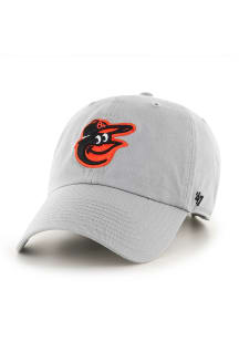 47 Baltimore Orioles Clean Up Adjustable Hat - Grey