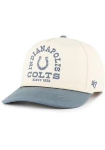 47 Indianapolis Colts 2T Canyon Ranchero Hitch Adjustable Hat - Ivory