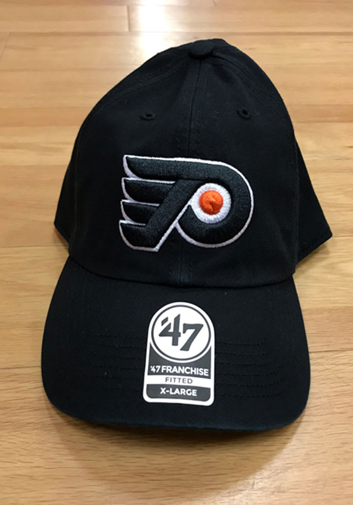 47 Philadelphia Flyers Mens Black 47 Franchise Fitted Hat