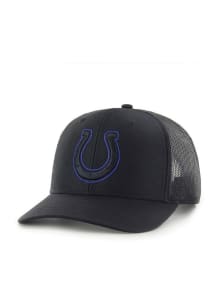 47 Indianapolis Colts Strap Trucker Adjustable Hat - Black