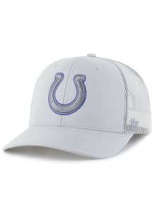 47 Indianapolis Colts Strap Trucker Adjustable Hat - Grey