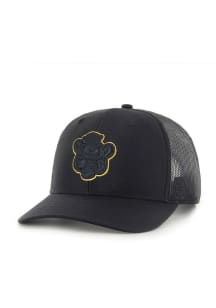 47 Missouri Tigers Outline Trucker Adjustable Hat - Black