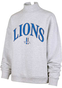 47 Detroit Lions Womens Grey Vintage Crew Sweatshirt