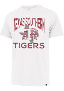 47 Texas Southern Tigers White Big Ups Franklin State Logo Short Sleeve Fashion T Shirt