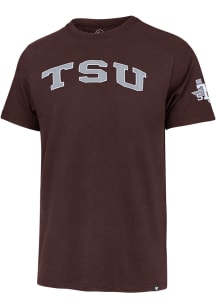 47 Texas Southern Tigers Maroon Franklin Fieldhouse Arch Name Short Sleeve Fashion T Shirt