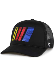 47 NASCAR Gear Track Out Trucker Adjustable Hat - Black