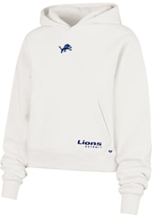 47 Detroit Lions Womens White Sue Hooded Sweatshirt