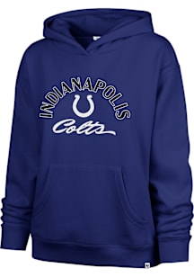 47 Indianapolis Colts Womens Blue Whirlwind Hooded Sweatshirt