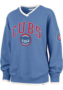 47 Chicago Cubs Womens Blue Daze Crew Sweatshirt