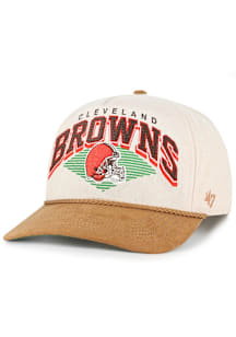 47 Cleveland Browns Pomona Rope Hitch Adjustable Hat - Ivory