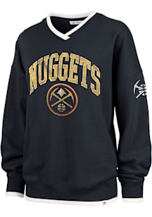 47 Denver Nuggets Womens Navy Blue Daze Crew Sweatshirt