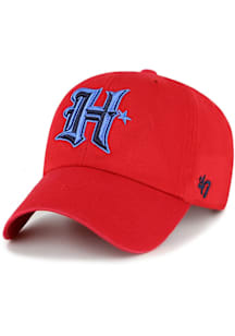 47 Houston Texans Clean Up Adjustable Hat - Red