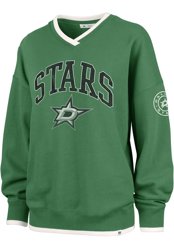 Dallas Stars 47 Crew Sweatshirt Womens ORCHARD GREEN Daze Long