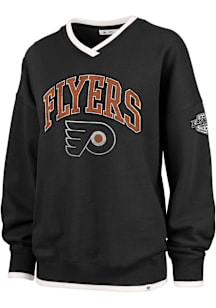 47 Philadelphia Flyers Womens Black Daze Crew Sweatshirt