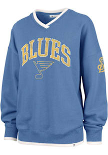 47 St Louis Blues Womens Blue Daze Crew Sweatshirt