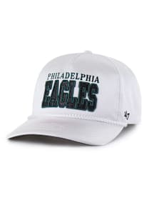 47 Philadelphia Eagles White Outspoken Hitch Womens Adjustable Hat