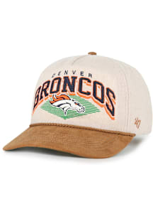 47 Denver Broncos Pomona Rope Hitch Adjustable Hat - Ivory