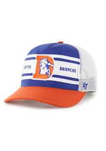 47 Denver Broncos Double Header Hitch Adjustable Hat - Blue
