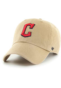 47 Cleveland Guardians Clean Up Adjustable Hat - Khaki