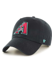 47 Arizona Diamondbacks Clean Up Adjustable Hat - Black