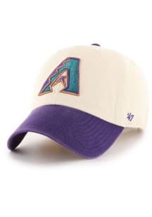 47 Arizona Diamondbacks 2T Retro Clean Up Adjustable Hat - Natural