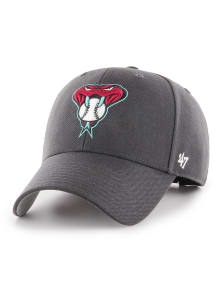 47 Arizona Diamondbacks MVP Adjustable Hat - Charcoal