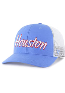 47 Houston Cougars 47 Trucker Adjustable Hat - Blue