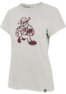 47 Texas A&amp;M Aggies Womens Grey Premier Frankie Short Sleeve T-Shirt