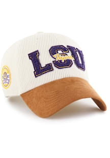 47 LSU Tigers SCL HAIL MARY 47 CLEAN UP Adjustable Hat - Tan