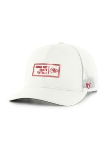 47 Kansas City Chiefs Cypher Trucker Adjustable Hat - White