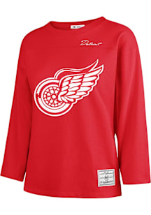 47 Detroit Red Wings Womens Red Game LS Tee