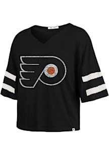 47 Philadelphia Flyers Womens Black Premier Short Sleeve T-Shirt