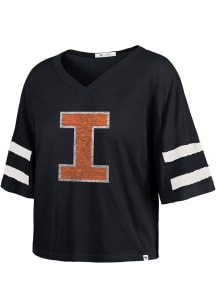 Illinois Fighting Illini Navy Blue 47 Premier Scout Short Sleeve T-Shirt